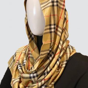 Classic Golden Cashmere Scarf