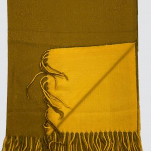 Olive Mustard Woolen Scarf