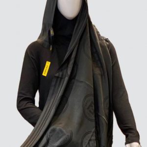 PnL Black Silky Cashmere Scarf