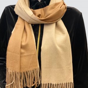 Maize Brown Woolen Scarf