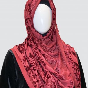 maroon palachi scarf