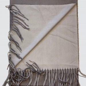 Dove Grey Woolen Scarf