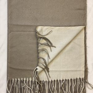 Cement Grey Woolen Scarf