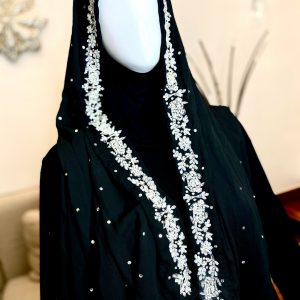 handmade embroidered scarf