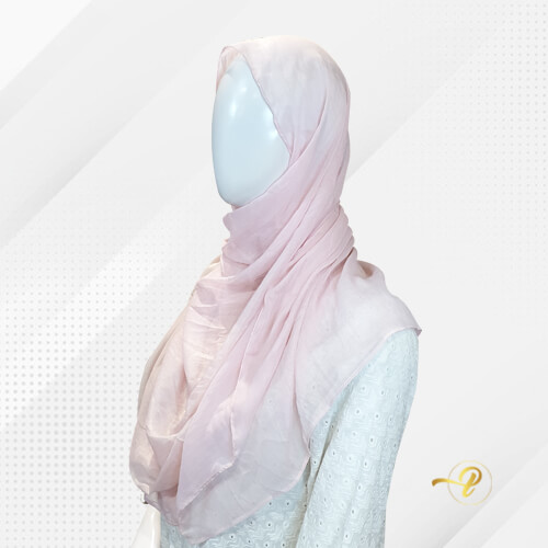 tea pink scarf