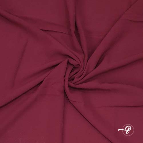maroon georgette hijab