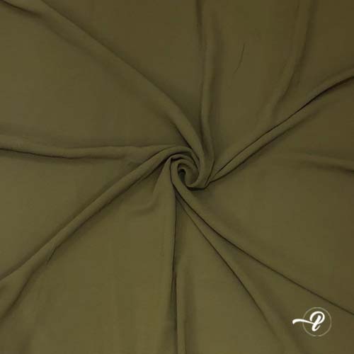 olive green georgette hijab